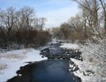 Winter Scene #2 - Clear Creek, Buffalo, Wyoming