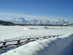 Winter Scene #6 - Grand Teton Mountains, near Jackson, Wyoming